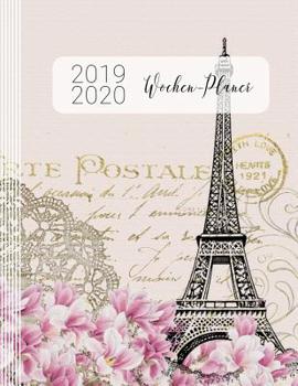 2019-2020: 18 Monate Kalender Planer für Frauen A4 - Organizer ab Juli 2019 bis Dezember 2020 - Jahresübersicht Monatsübersicht Wochenübersicht mit To ... punktiert - Paris Pastell (German Edition)