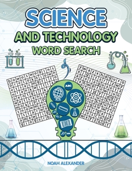 Paperback Science and Technology Word Search: 8.5x11 Large Print Book