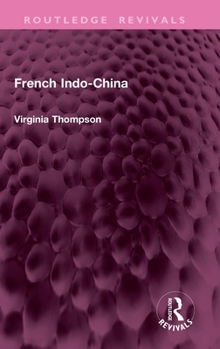 Hardcover French Indo-China Book