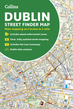 Map Collins Dublin Streetfinder Colour Map Book