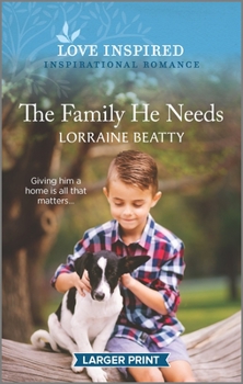 Mass Market Paperback The Family He Needs [Large Print] Book