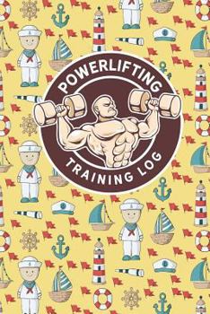 Paperback Powerlifting Training Log Book