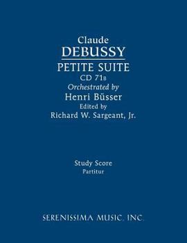Paperback Petite Suite, CD 71b: Study score Book