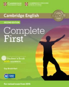 Paperback Complete First Student's Book with Answers [With CDROM] Book