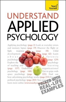 Paperback Understand Applied Psychology: Teach Yourself Book