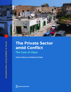 Paperback The Private Sector Amid Conflict: The Case of Libya Book