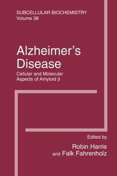 Paperback Alzheimer's Disease: Cellular and Molecular Aspects of Amyloid Beta Book