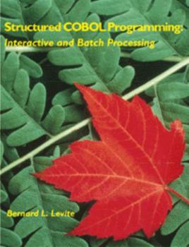 Paperback Structured COBOL Programming: Interactive and Batch Processing Book