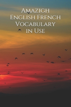 Paperback Amazigh English French Vocabulary in Use Book