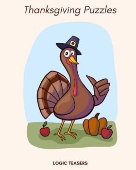 Paperback Thanksgiving Puzzles Book