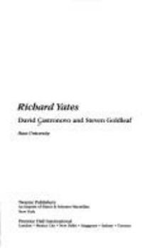Hardcover Richard Yates [Large Print] Book