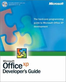 Paperback Microsoft Office XP Developer's Guide [With CDROM] Book