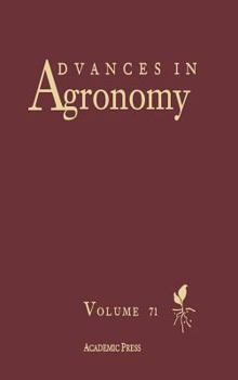 Hardcover Advances in Agronomy: Volume 71 Book