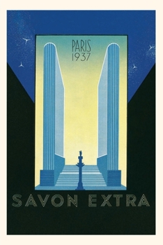 Paperback Vintage Journal Paris, Savon Extra, 1937 Book