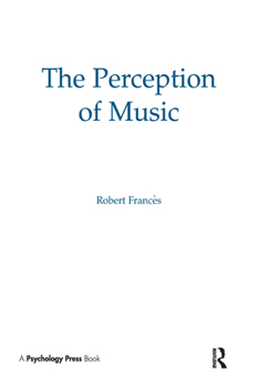 Hardcover The Perception of Music Book