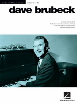 Paperback Dave Brubeck: Jazz Piano Solos Series Volume 42 Book