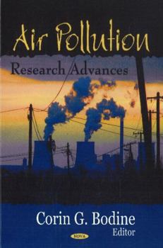 Hardcover Air Pollution Research Advances Book