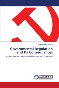 Paperback Governmental Regulation and Its Consequences Book