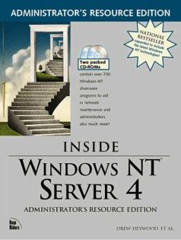 Hardcover Inside Windows NT Server 4 Administrators Resource Book