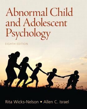 Hardcover Abnormal Child and Adolescent Psychology Book