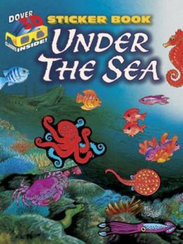 Paperback Under the Sea Sticker Book [With 3-D Glasses] Book