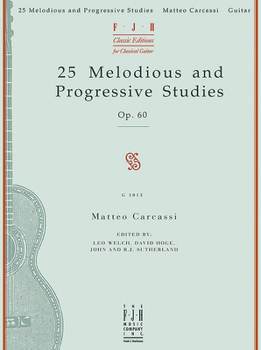 Paperback 25 Melodious and Progressive Studies, Op. 60 Book