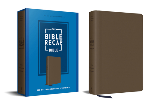 Imitation Leather The Bible Recap 365-Day Chronological Study Bible: English Standard Version - Imitation Leather Book