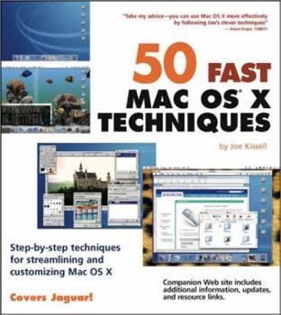 Paperback 50 Fast Mac OS X Techniques Book