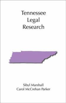 Hardcover Tennessee Legal Research Book