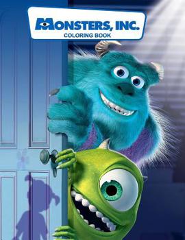 Paperback Monsters, Inc. Coloring Book: Coloring Book for Kids and Adults Book