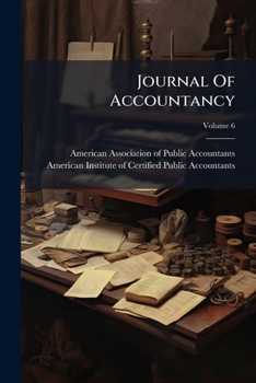 Paperback Journal Of Accountancy; Volume 6 Book
