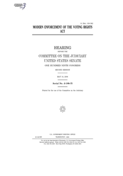 Modern enforcement of the Voting Rights Act
