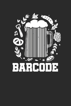Paperback Ireland Beer Barcode: Blank Lined Notebook (6" x 9" - 120 pages) Ireland Themed Notebook for Gift / Daily Activity Journals / Diary Book