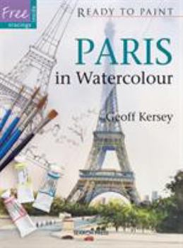 Paperback Paris in Watercolour [With Tracings] Book