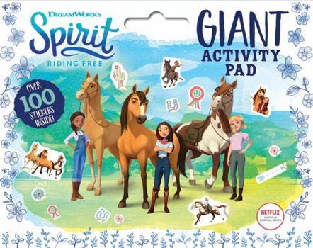 Paperback Spirit Riding Free: Giant Activity Pad (Dreamworks) Book