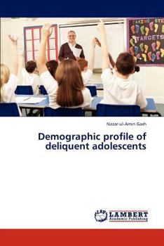 Paperback Demographic profile of deliquent adolescents Book