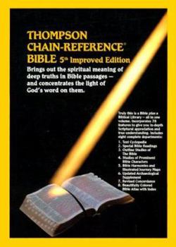 Hardcover Thompson Chain Reference Bible (Style 515 index) - Large Print KJV - Hardcover [Large Print] Book