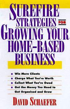 Paperback Surefire Strategies for Growing Your Home-Based Business: Win More Clients, Charge What You're Worth, Collect What You Owed, Get the Money You Need to Book