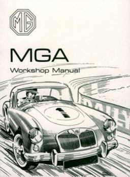 Paperback MG MGA 1500 1600 Mk2 Wsm Book