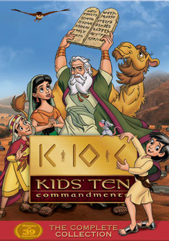 DVD Kids' Ten Commandments Book