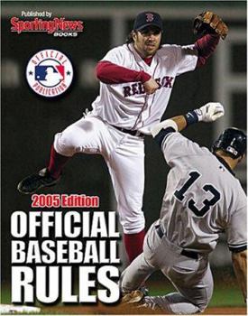Paperback Official Baseball Rules 2005 Edition Book