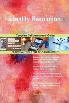 Paperback Identity Resolution Complete Self-Assessment Guide Book