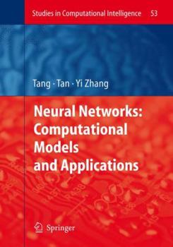 Paperback Neural Networks: Computational Models and Applications Book