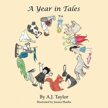 Paperback A Year in Tales Book