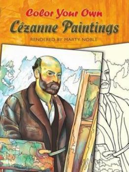 Paperback Color Your Own Cezanne Paintings Book