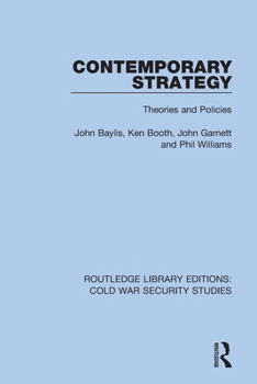 Paperback Contemporary Strategy: Theories and Policies Book