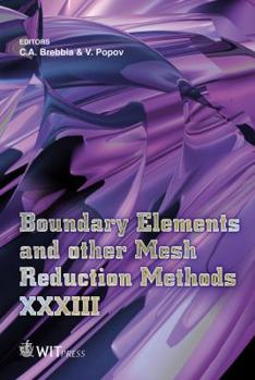 Hardcover Boundary Elements and Other Mesh Reduction Methods XXXIII Book