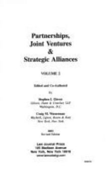 Partnerships, Joint Ventures and Strategic Alliances