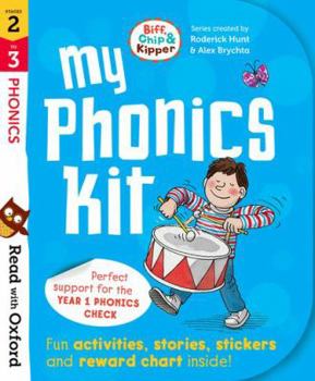 Paperback Read with Oxford: Stages 2-3: Biff, Chip and Kipper: My Phonics Kit Book