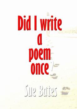 Paperback Did I Write a Poem Once? Book